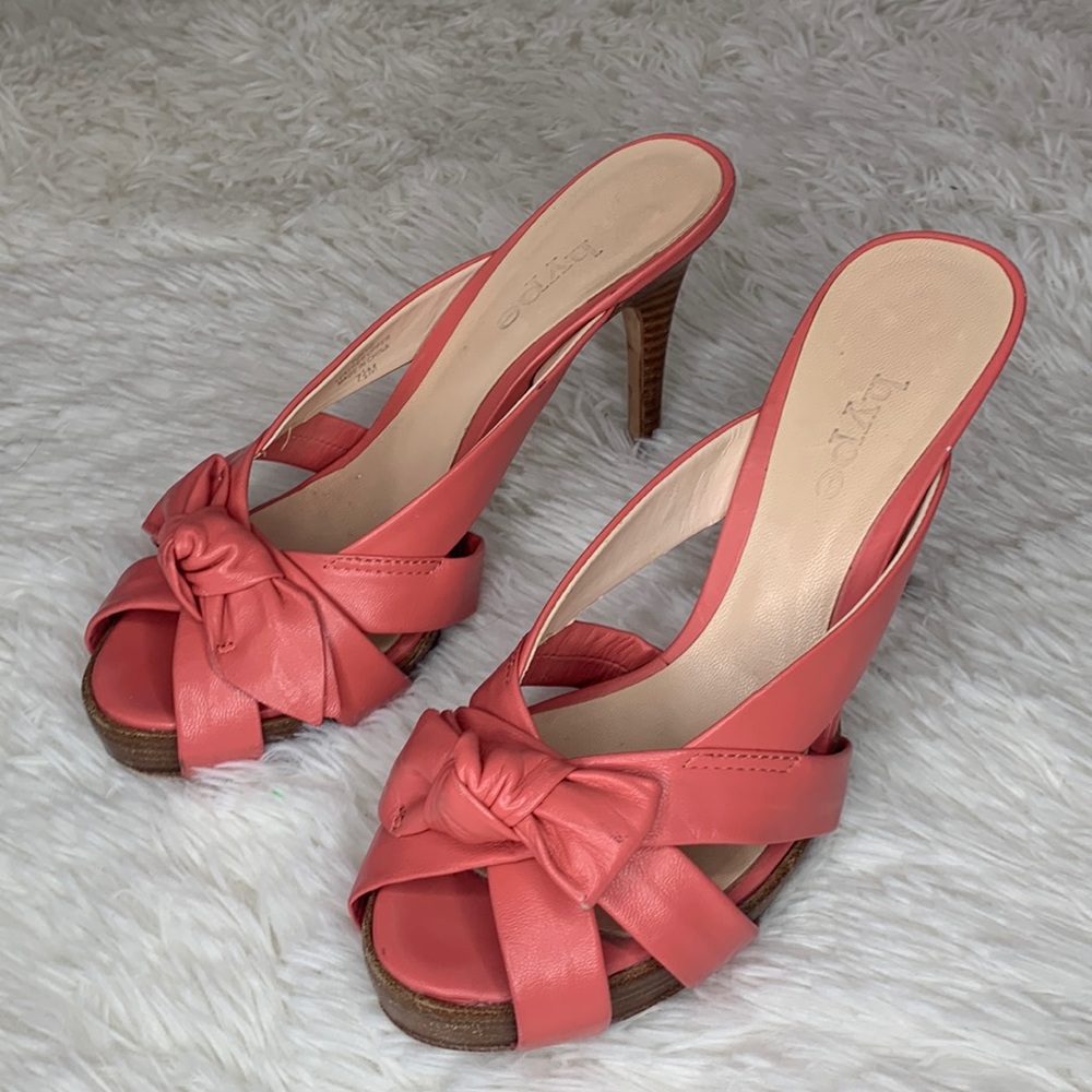 Hype Coral Y2K Heels